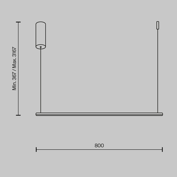 Изображение товара Потолочный светильник Maytoni Halo MOD246PL-L16BK