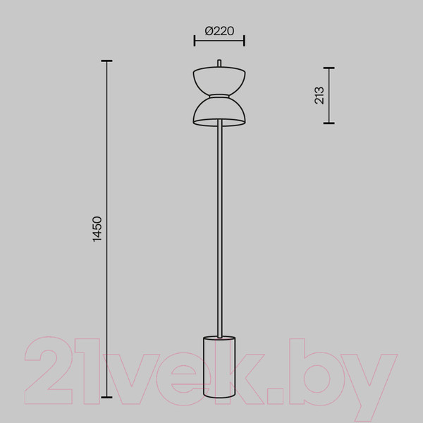 Изображение товара Торшер Maytoni Kyoto MOD178FL-L11B3K