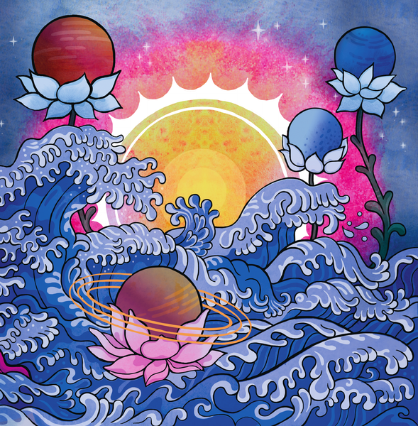 Изображение товара Раскраска-антистресс АСТ Ганеша, Кришна и другие герои индийского эпоса (Самарская Милана)