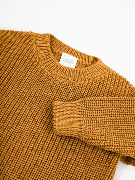 Изображение товара Джемпер для малышей Amarobaby Pure Love Buddy / AB-OD23-PLB26/41-80 (горчичный, р.80)