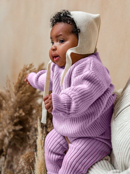 Изображение товара Джемпер для малышей Amarobaby Pure Love Buddy / AB-OD23-PLB26/42-74 (лиловый, р.74)