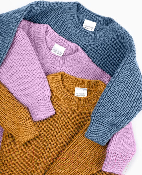 Изображение товара Джемпер для малышей Amarobaby Pure Love Buddy / AB-OD23-PLB26/42-86 (лиловый, р.86)