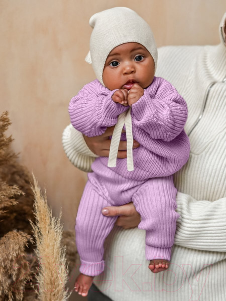 Изображение товара Джемпер для малышей Amarobaby Pure Love Buddy / AB-OD23-PLB26/42-86 (лиловый, р.86)