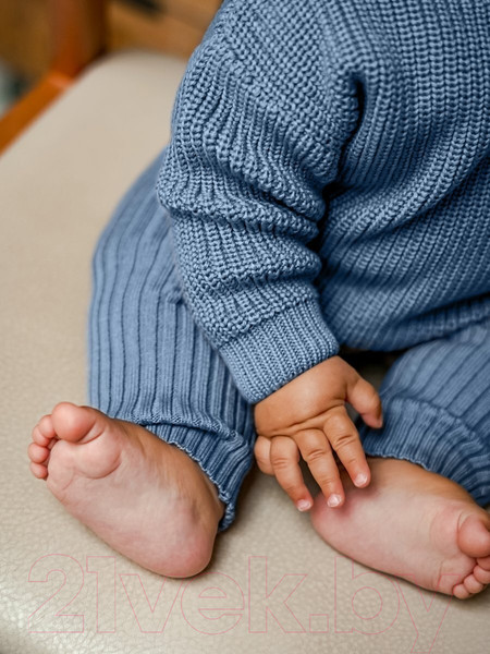 Изображение товара Штаны для малышей Amarobaby Pure Love Comfy / AB-OD23-PLС6/19-68 (голубой, р.68)