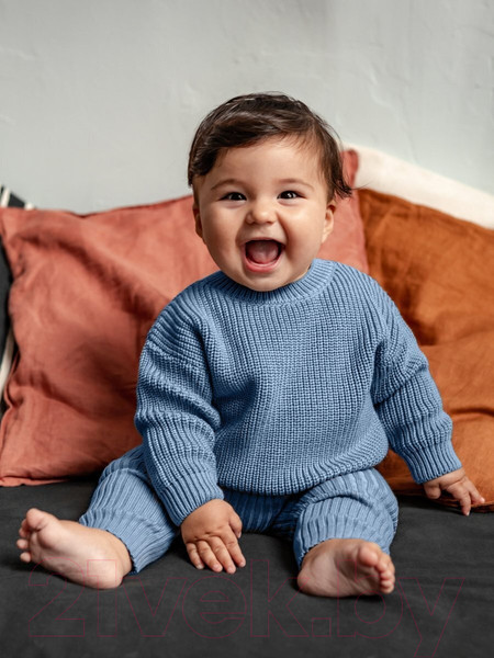 Изображение товара Штаны для малышей Amarobaby Pure Love Comfy / AB-OD23-PLС6/19-98 (голубой, р.98)