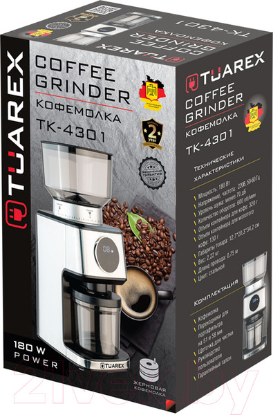 Изображение товара Кофемолка Tuarex TK-4301