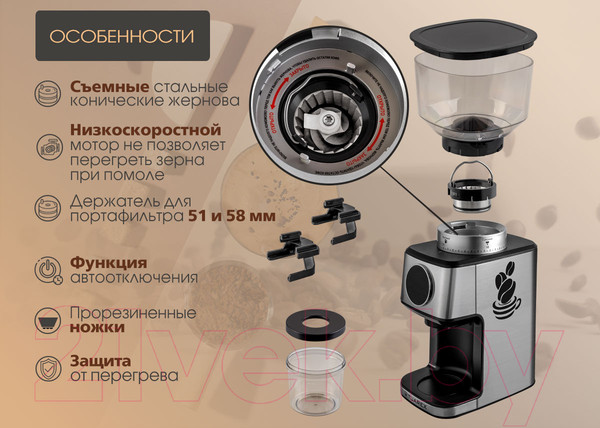Изображение товара Кофемолка Tuarex TK-4301