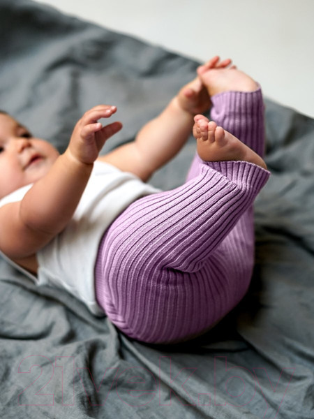 Изображение товара Штаны для малышей Amarobaby Pure Love Comfy / AB-OD23-PLС6/42-86 (лиловый, р.86)