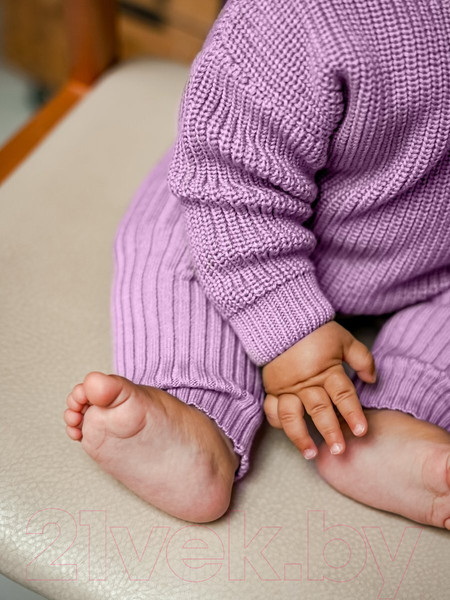 Изображение товара Штаны для малышей Amarobaby Pure Love Comfy / AB-OD23-PLС6/42-86 (лиловый, р.86)