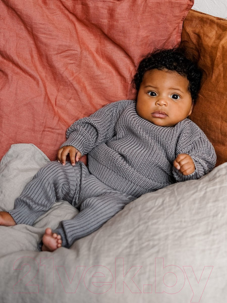 Изображение товара Штаны для малышей Amarobaby Pure Love Comfy / AB-OD23-PLС6/11-74 (серый, р.74)