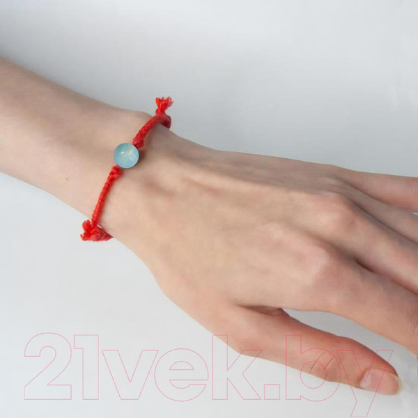 Изображение товара Браслет Wolves Красная нить с ларимаром 40955