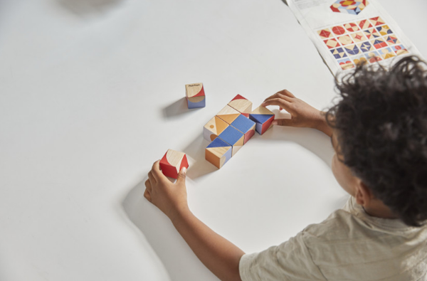 Изображение товара Развивающий игровой набор Plan Toys Геометрия / 4648