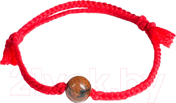 Изображение товара Браслет Wolves Красная нить с обсидианом 40967