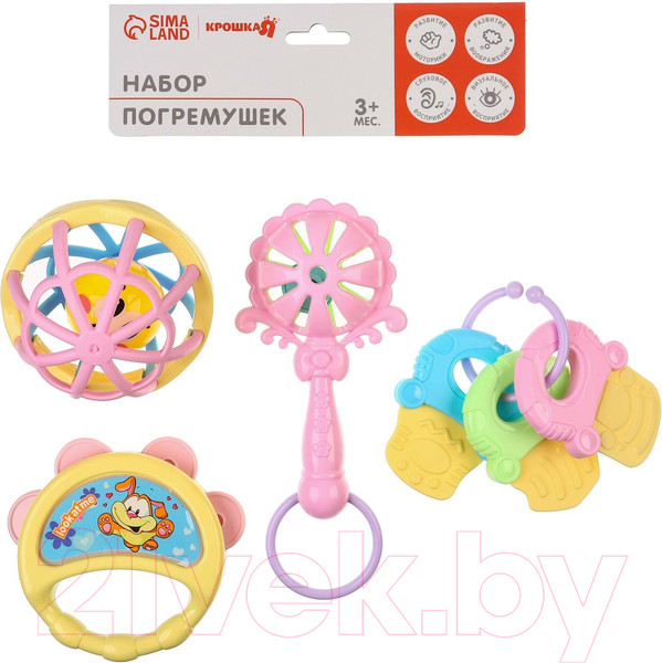 Изображение товара Набор погремушек Крошка Я Собери меня / 5005276 (7шт)