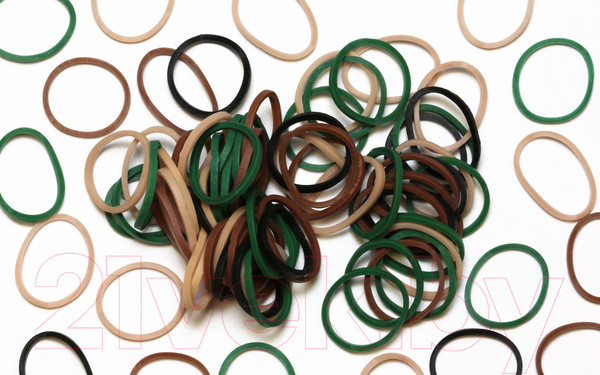 Изображение товара Набор для плетения Rainbow Loom Набор резинок / B0074(512) (камуфляж)