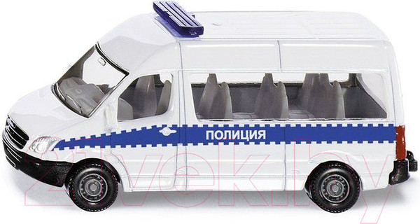 Изображение товара Автомобиль игрушечный Siku Микроавтобус Полиция / 0806RUS