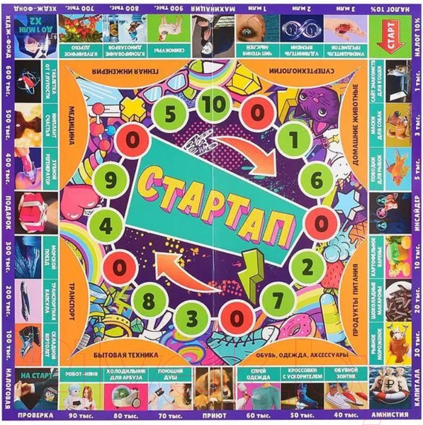 Изображение товара Настольная игра Русский стиль Стартап / 04030