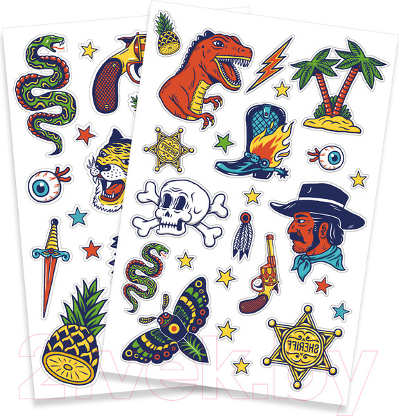 Изображение товара Набор временных татуировок Djeco Бэнг Бэнг / 09577