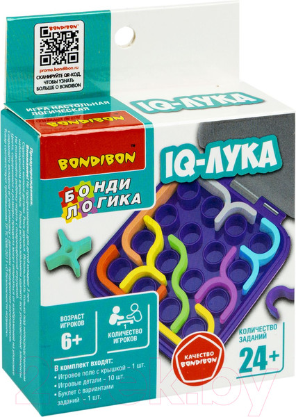 Изображение товара Игра-головоломка Bondibon БондиЛогика Bondibon IQ-Лука / ВВ6279