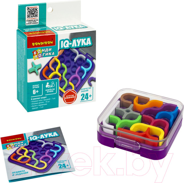Изображение товара Игра-головоломка Bondibon БондиЛогика Bondibon IQ-Лука / ВВ6279