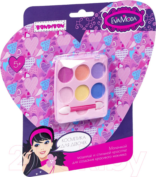 Изображение товара Тени для век детские Bondibon Eva Moda / ВВ5849