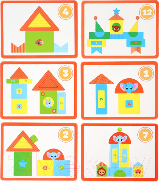 Изображение товара Развивающая игра Крошка Я Маленький строитель / 7664695