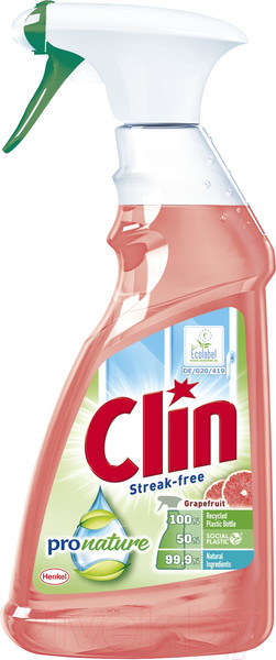 Изображение товара Средство для мытья стекол Clin Грейпфрут (500мл)