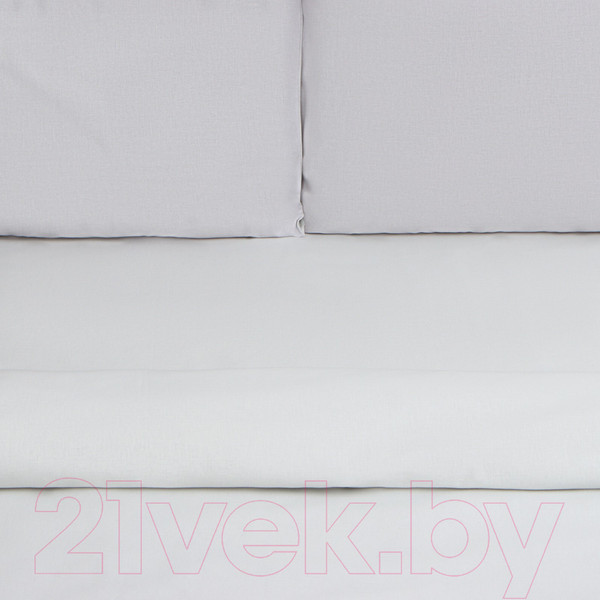 Изображение товара Комплект постельного белья Этель Flower Strip вид 2 Евро / 9947025