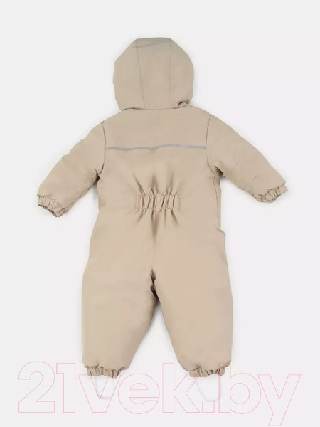 Изображение товара Комбинезон прогулочный детский MOWbaby Lappy / 157/1-74 (бежевый, р.74)