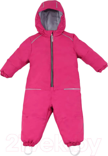 Изображение товара Комбинезон прогулочный детский MOWbaby Lappy / 157/3-74 (розовый, р.74)