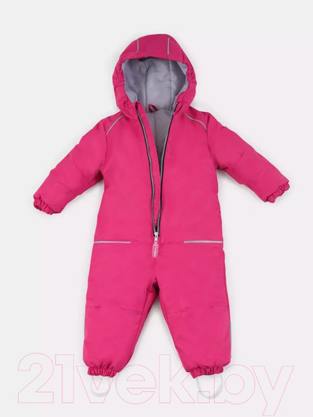 Изображение товара Комбинезон прогулочный детский MOWbaby Lappy / 157/3-74 (розовый, р.74)