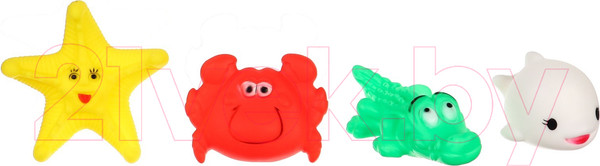 Изображение товара Набор игрушек для ванной Крошка Я Морской мир / 10095593