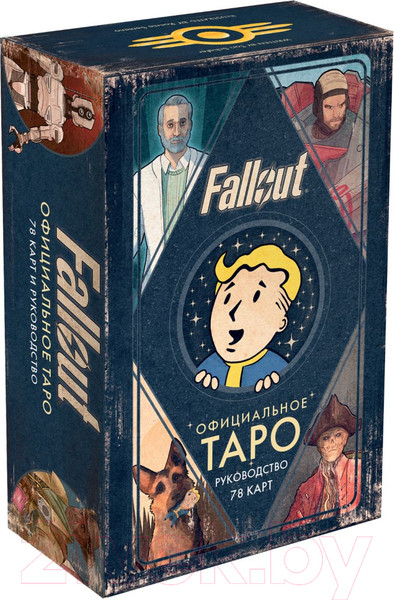 Изображение товара Гадальные карты Эксмо Офицальное таро Fallout / 9785041890889 (Шафер Т., Сентено Р.)