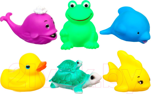 Изображение товара Набор игрушек для ванной Крошка Я Морские жители / 9936698