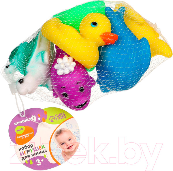 Изображение товара Набор игрушек для ванной Крошка Я Морские жители / 9936698