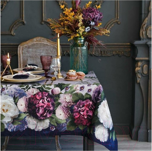 Изображение товара Скатерть Этель Цветочный этюд / 2907339