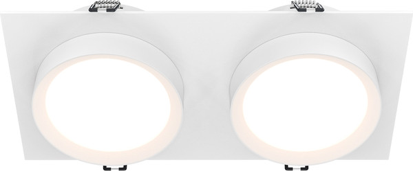 Изображение товара Точечный светильник Maytoni Hoop DL086-02-GX53-SQ-W