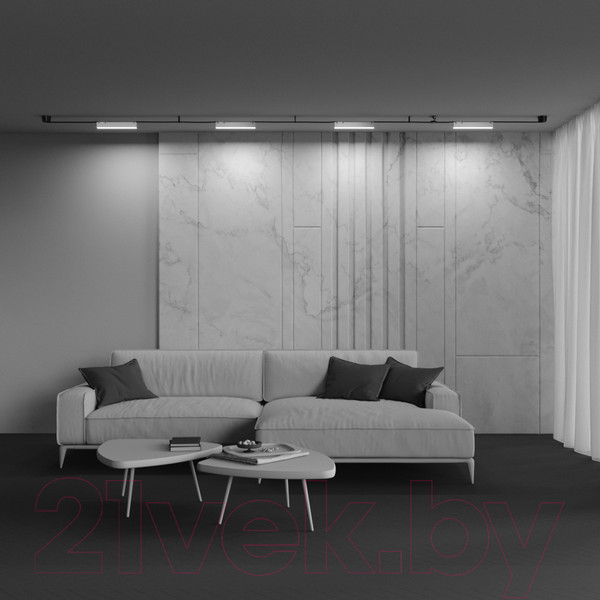 Изображение товара Потолочный светильник Maytoni Basis TR129B-12W4K-W