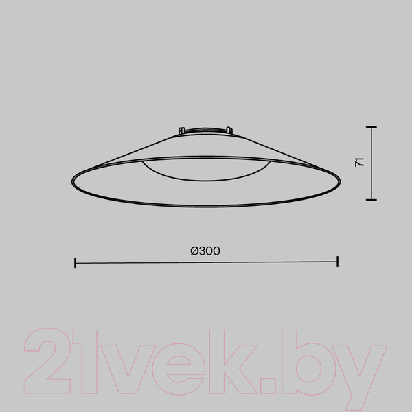 Изображение товара Потолочный светильник Maytoni Campana TR127B-12W3K-W