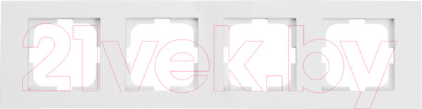 Изображение товара Рамка для выключателей и розеток Ovivo Grano 400-010000-228 (белый)