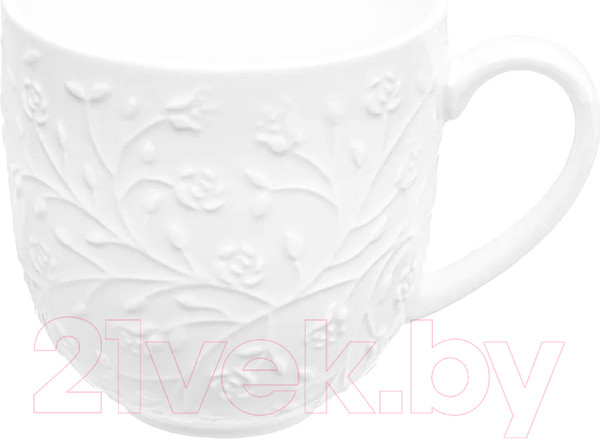 Изображение товара Чашка Elan Gallery Веточки-цветочки / 630057 