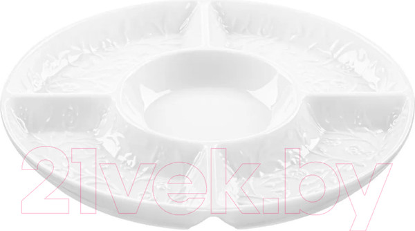 Изображение товара Менажница Elan Gallery Веточки-цветочки / 630066 