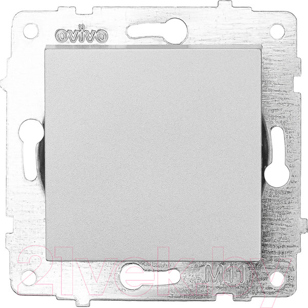 Изображение товара Выключатель Ovivo 600-000210-200 (серебристый)