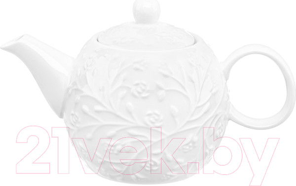 Изображение товара Заварочный чайник Elan Gallery Веточки-цветочки / 630061 