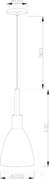 Изображение товара Потолочный светильник Moderli Toni / V10649-1P