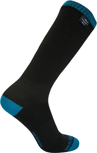 Термоноски DexShell Wading / DS630XL (р-р 47-49, черный/зеленый) — фото 6