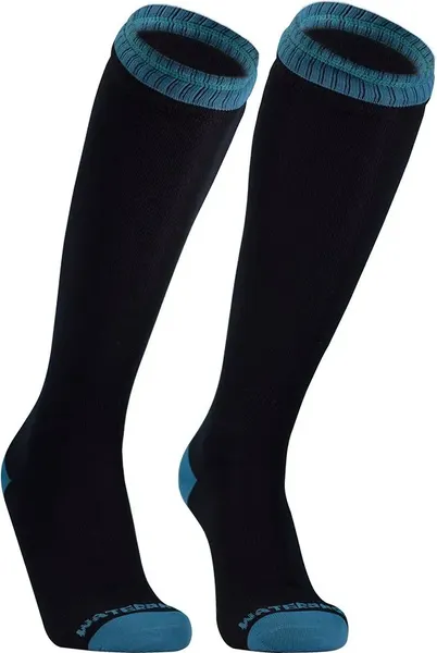 Термоноски DexShell Wading / DS630XL (р-р 47-49, черный/зеленый) — фото 5