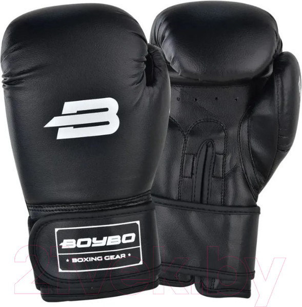 Изображение товара Боксерские перчатки BoyBo Basic BBG100 (6oz, черный)