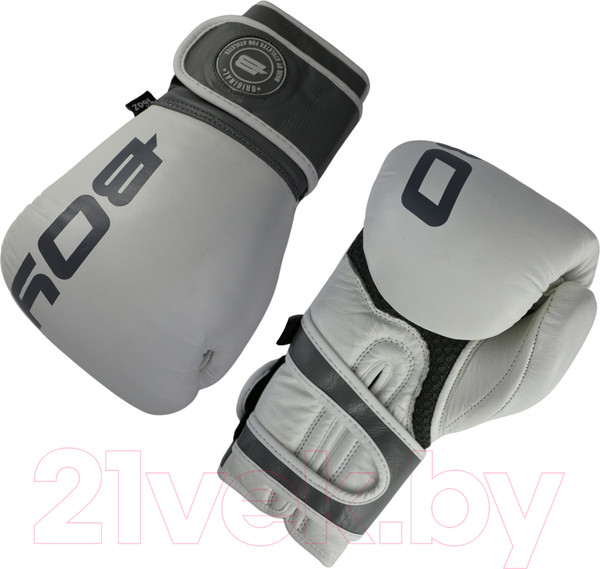 Изображение товара Боксерские перчатки BoyBo Ice BBG800 (16oz, белый/серый)