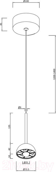 Изображение товара Потолочный светильник Moderli Fiona / V10893-PL